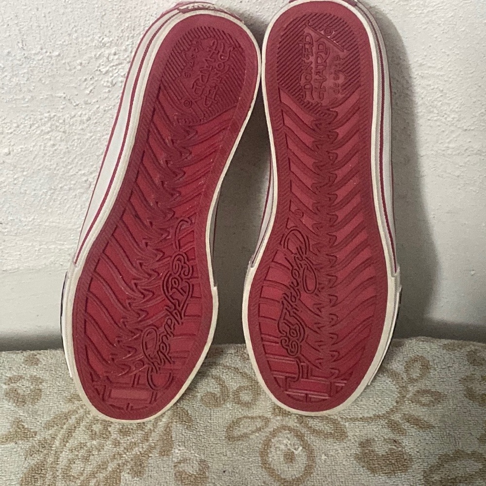 Ed Hardy low slip-on sneakers sz6+💀cap💚🧡Almay Goddess Gloss - Picture 9 of 17